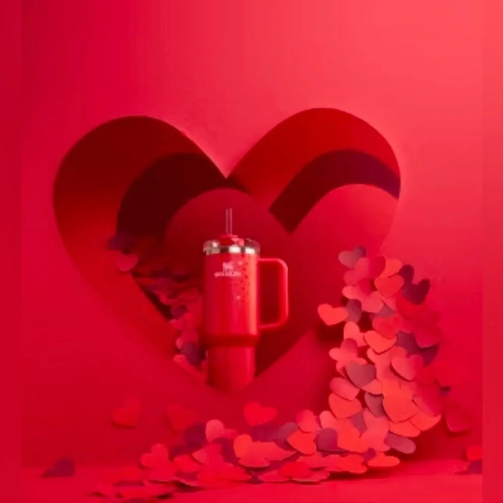 ❤️❤️Valentine’s Day Stanley tumbler cup 40 ounce 2025 ❤️❤️❤️ - Picture 5 of 9